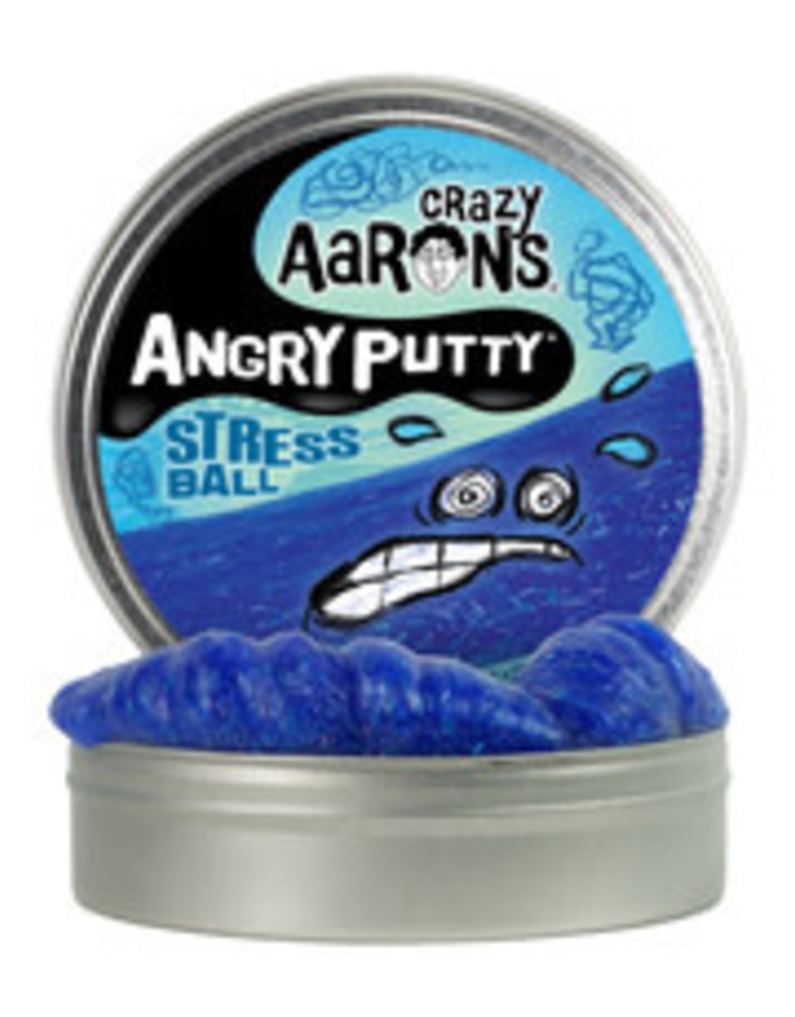 Crazy Aaron's Thinking Putty Crazy Aaron's Angry Putty 4" Tins