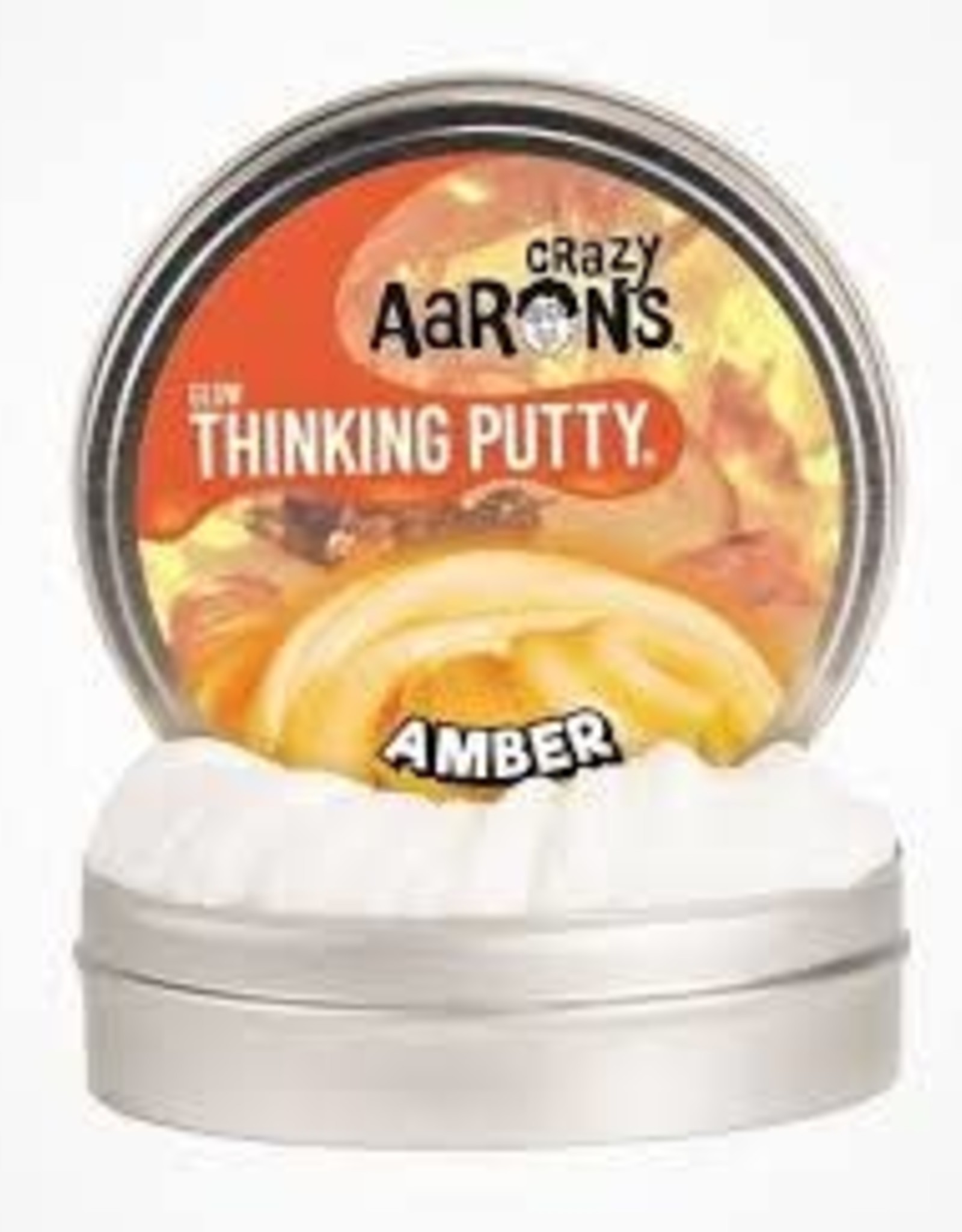 Crazy Aaron's Thinking Putty Crazy Aaron's Glow-in-the-Dark Putty 4" Tins