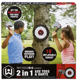 Wicked Big Sports Wicked Big Sports®  2 in 1 Axe Toss and Darts