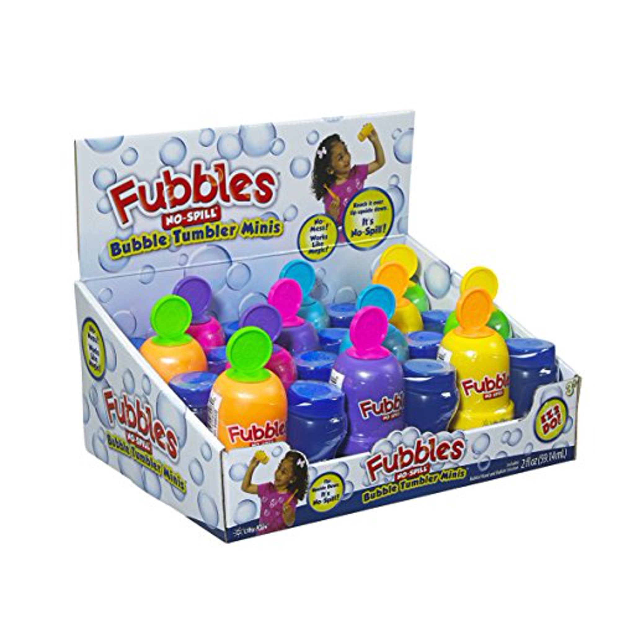 Fubbles No Spill Bubble Tumbler Minis - Imagination Toys