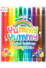 OOLY YUMMY YUMMY SCENTED TWIST UP CRAYONS - SET OF 10