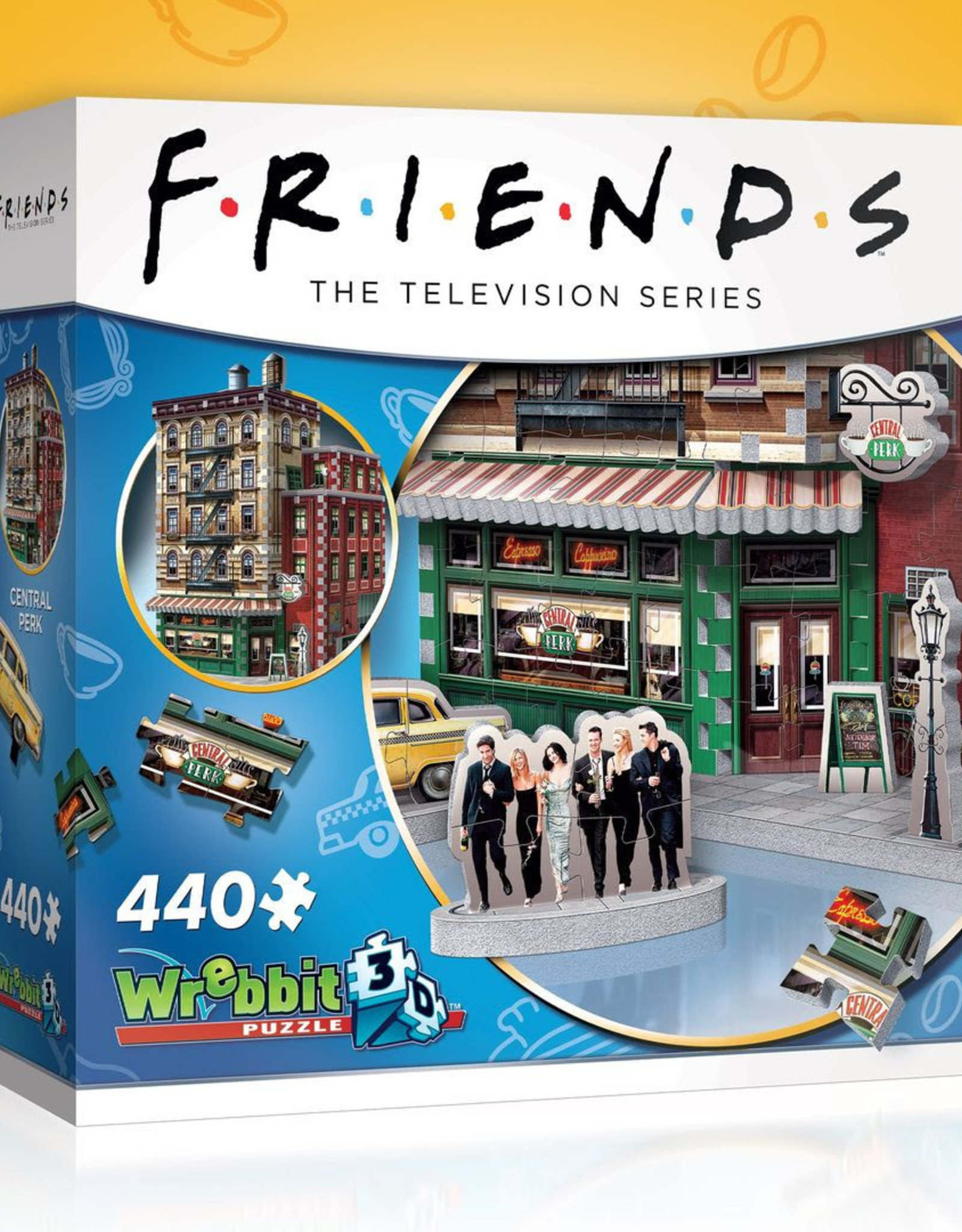 Wrebbit FRIENDS - CENTRAL PERK 3D Puzzle