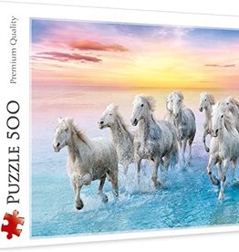 Trefl WHITE HORSES IN GALOP 500pc