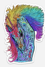 Crystal Salamon Coloured Sticker - Unicorn