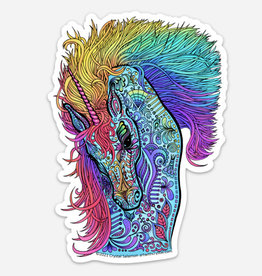 Crystal Salamon Coloured Sticker - Unicorn