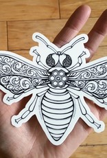 Crystal Salamon Colouring Sticker - Bee