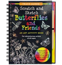 Peter Pauper Press SCRATCH & SKETCH BUTTERFLIES TAL