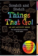 Peter Pauper Press THINGS THAT GO! SCRATCH AND SKETCH
