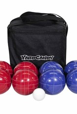 Yard Candy Deluxe Resin Bocce Ball Set with Carry Case