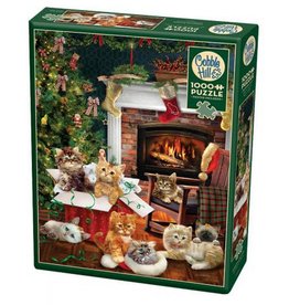 Cobble Hill Christmas Kittens 1000PC CH80242