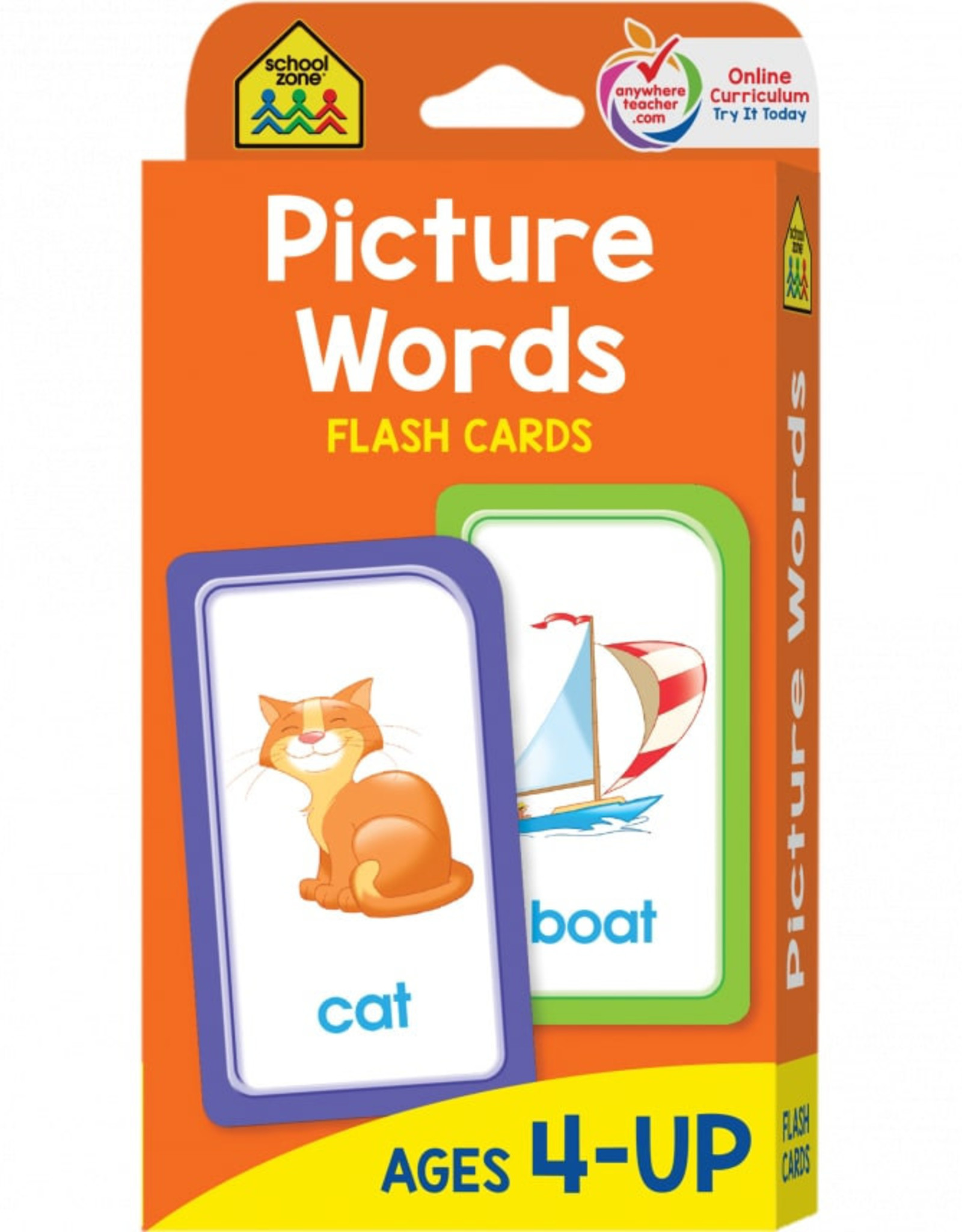School Zone Picture Word Flash Cards