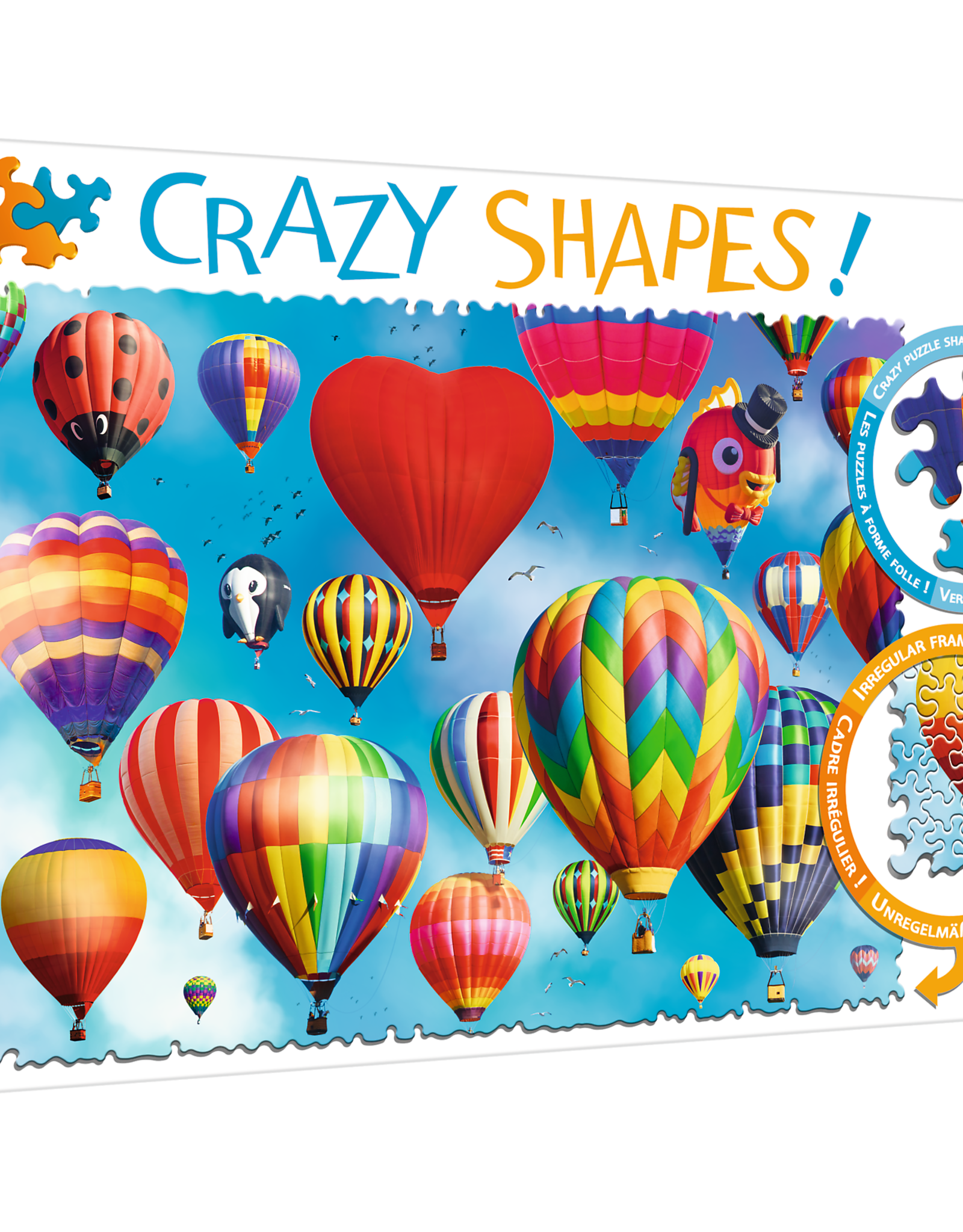 Trefl CRAZY SHAPES - COLOUR BALLOONS 600pc 111125