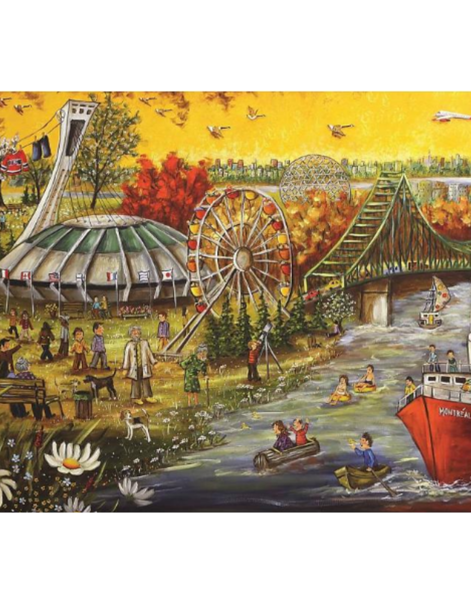 Trefl GENEST - HAPPY BIRTHDAY MONTREAL 1000pc