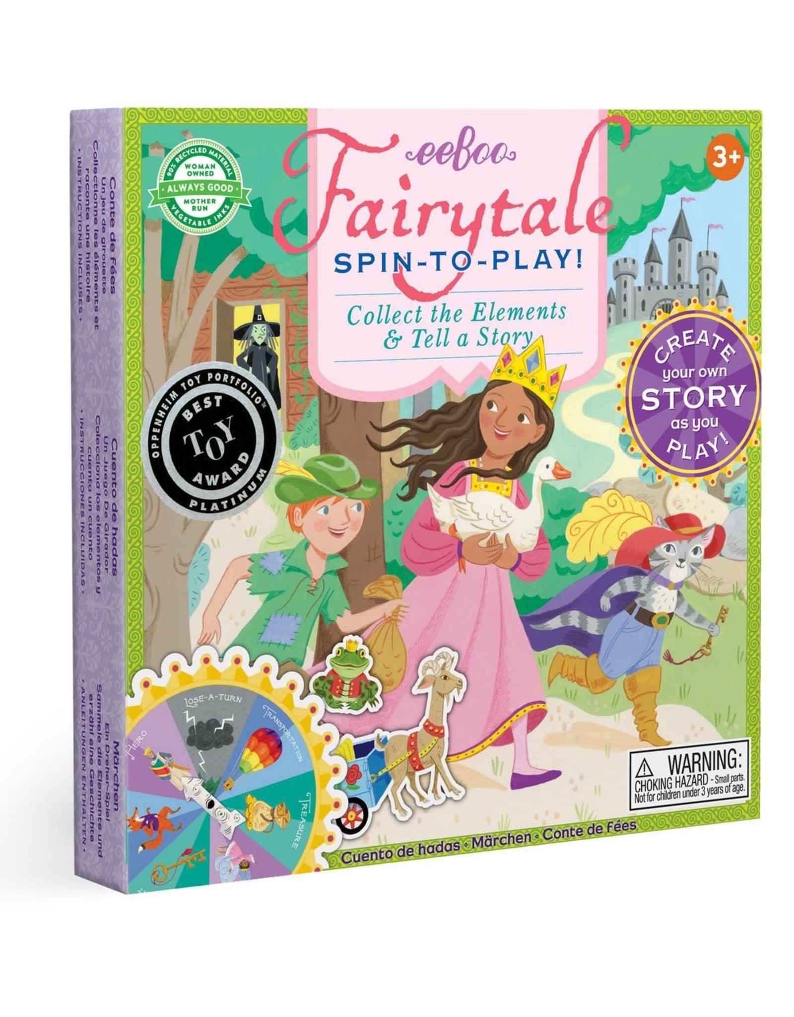 eeBoo FAIRYTALE SPINNER GAME (2ED)