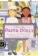 eeBoo Baker and Painter Paper Dolls