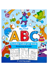 OOLY ABC: AMAZING ANIMALS TODDLER COLOR-IN' BOOK