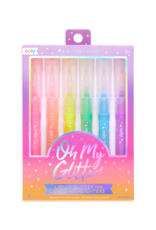 OOLY OH MY GLITTER! HIGHLIGHTERS - SET OF 6