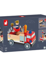 Janod BRICO'KIDS - FIRE TRUCK TO BUILD