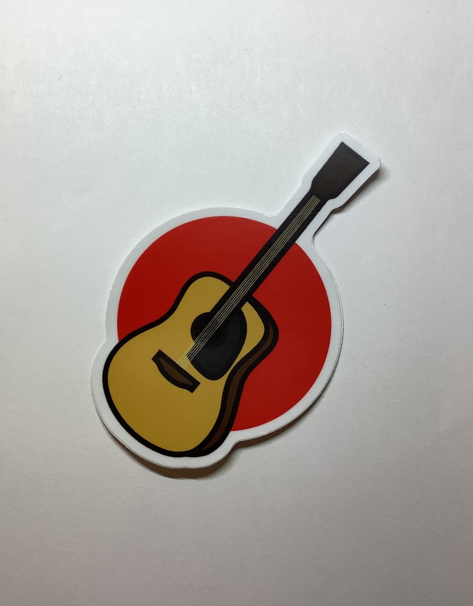 Stickers NW Aucoustic Guitar Sticker