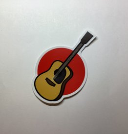 Stickers NW Aucoustic Guitar Sticker