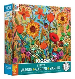 Ceaco 1000PC PEGGY'S GARDEN-GREEN BOX