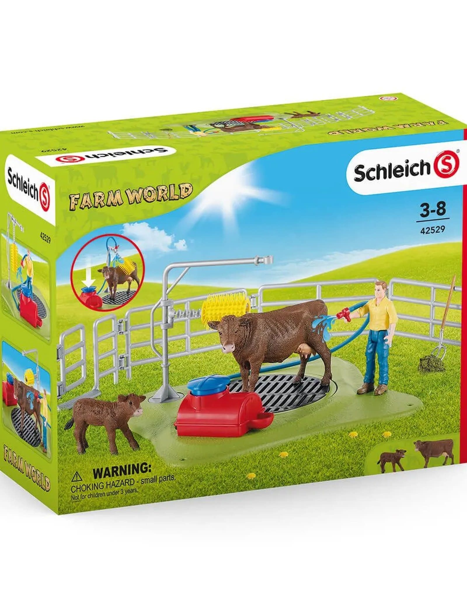 Schleich Happy Cow Wash 42529