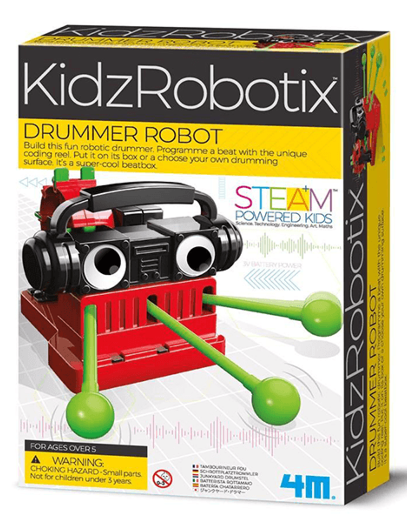 4M Drummer Robot