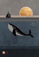 Incognito Scenic - Whale - Blank 5” X 7”