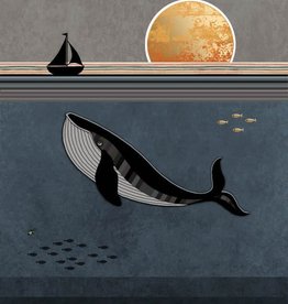 Incognito Scenic - Whale - Blank 5” X 7”
