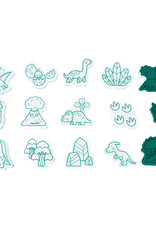 Janod Hachette - Dino Stamps Set of 15