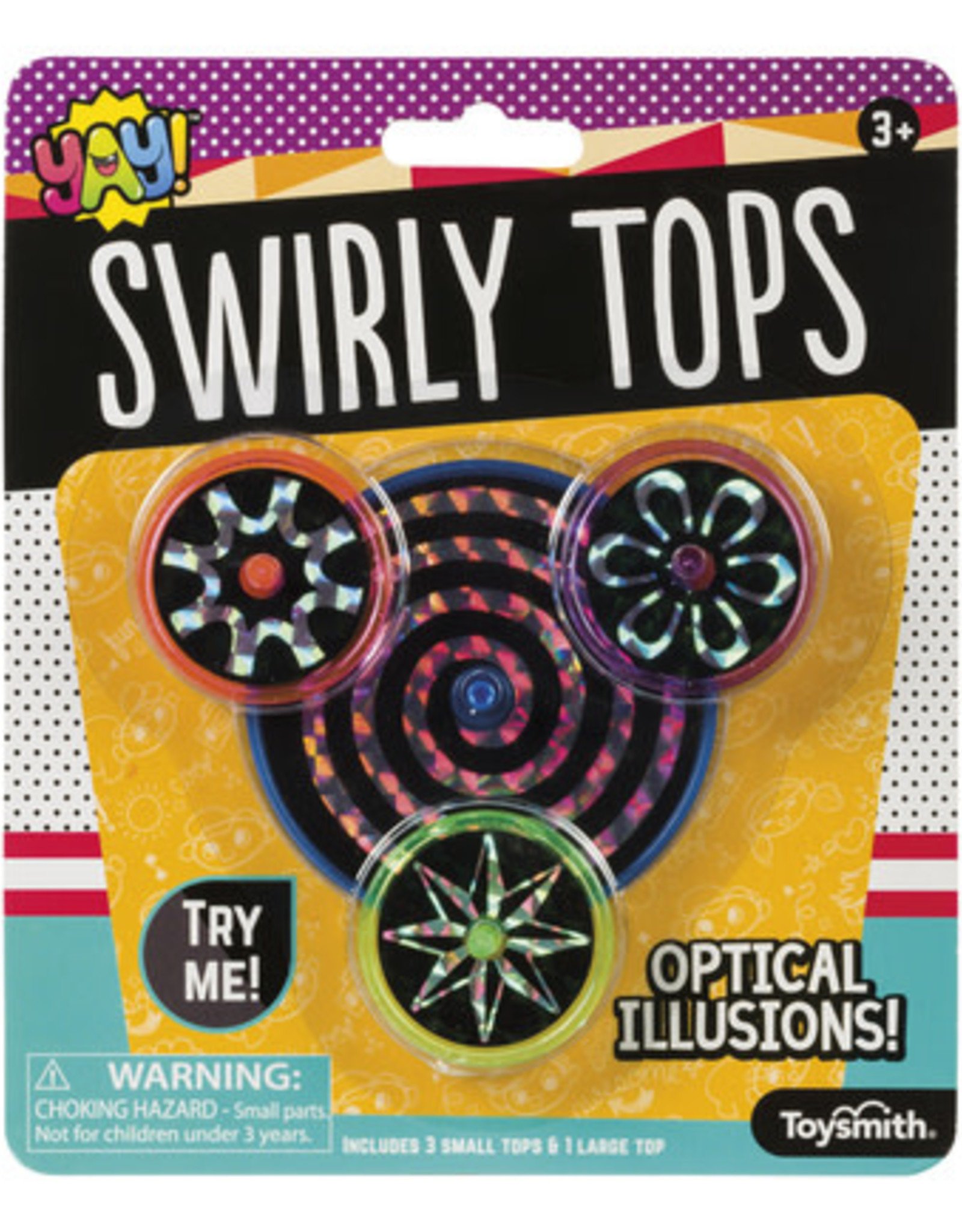 Toysmith Swirly Tops - YAY