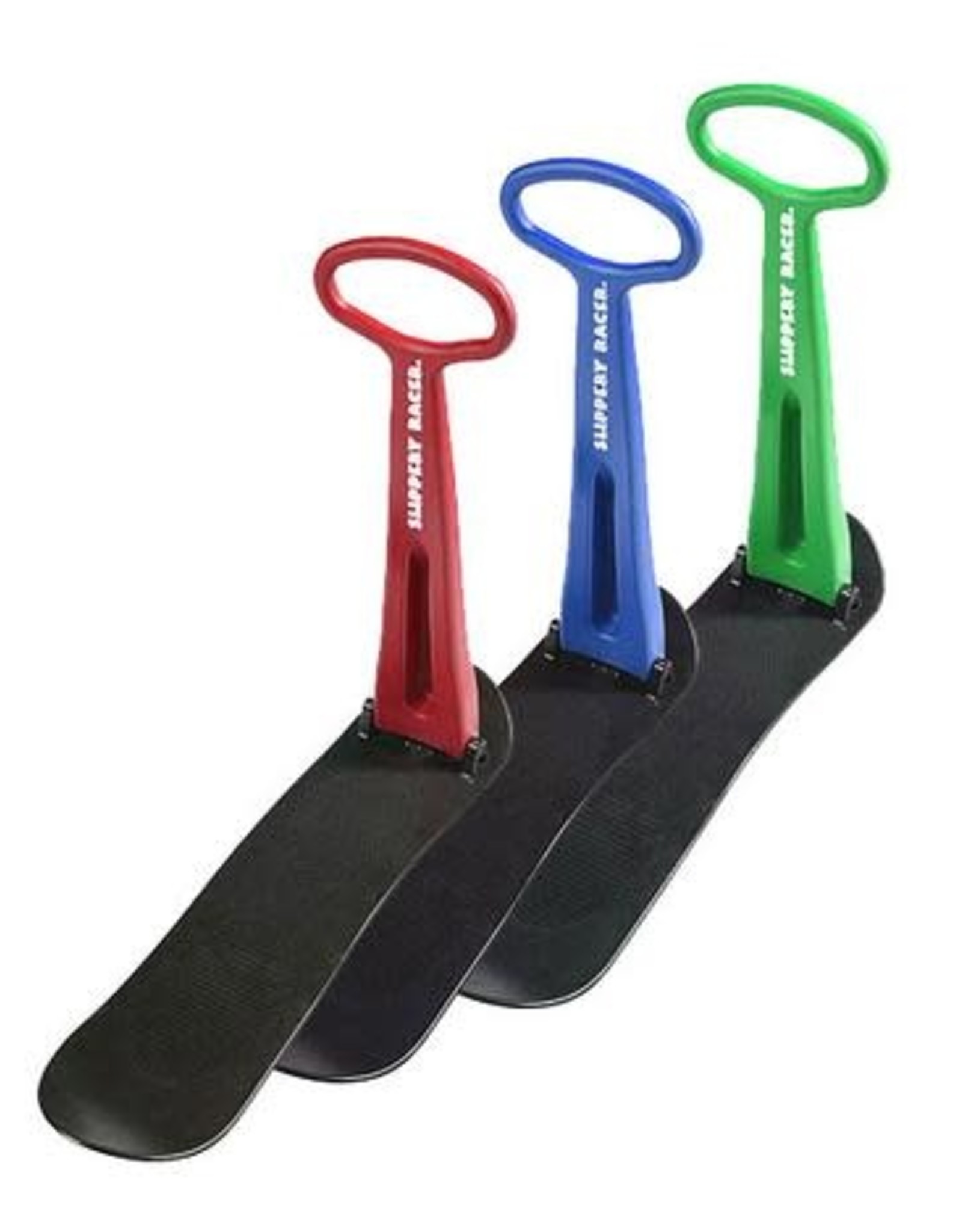 Slippery Racer Downhill Ski Scooter Sled - Green  *Not available for shipping. Pick up only.