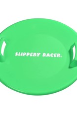 Slippery Racer Downhill Pro Saucer Disc Sled - Green *Not available for shipping. Pick up only.