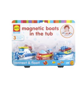 Alex Bath Magnetic Boats in the Tub