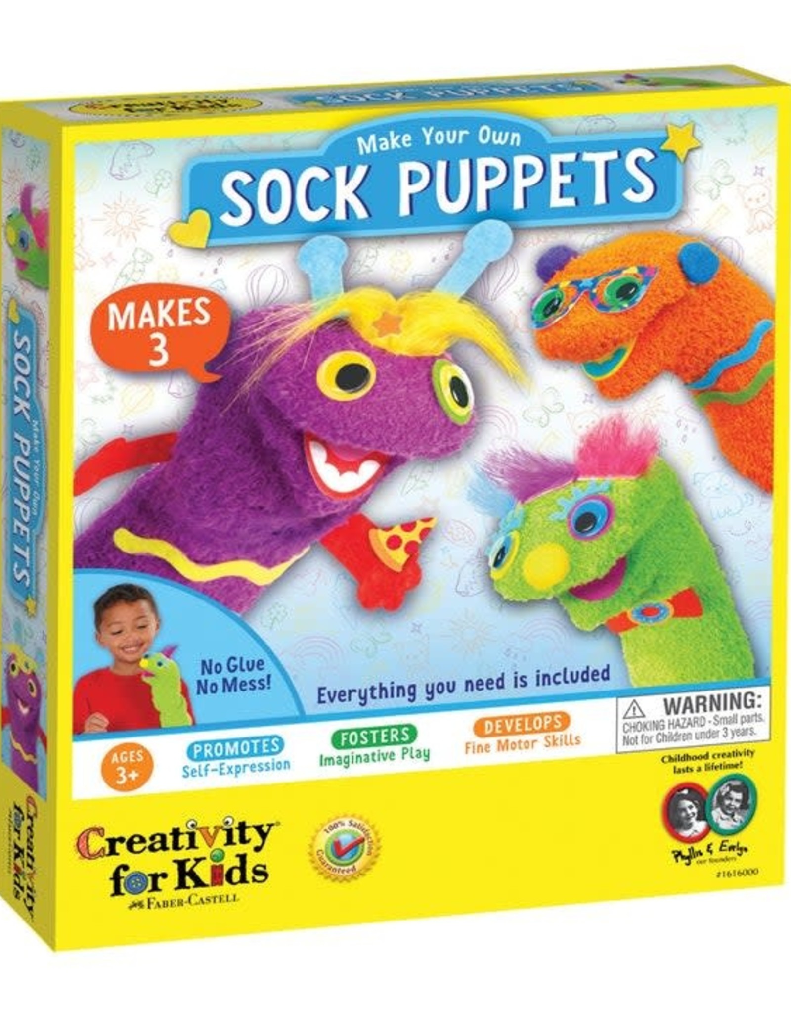 Creativity For Kids MAKE YOUR OWN SOCK PUPPETS