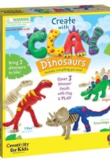 Creativity For Kids CREATE WITH CLAY DINOSAURS