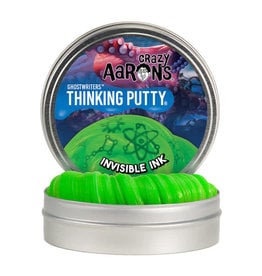 Crazy Aaron's Thinking Putty Crazy Aaron's Ghostwriters putty 4" Tins Invisible Ink