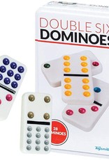 Toysmith Double 6 Dominoes - White