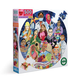 eeBoo INTERNATIONAL WOMEN'S DAY 500 PC ROUND