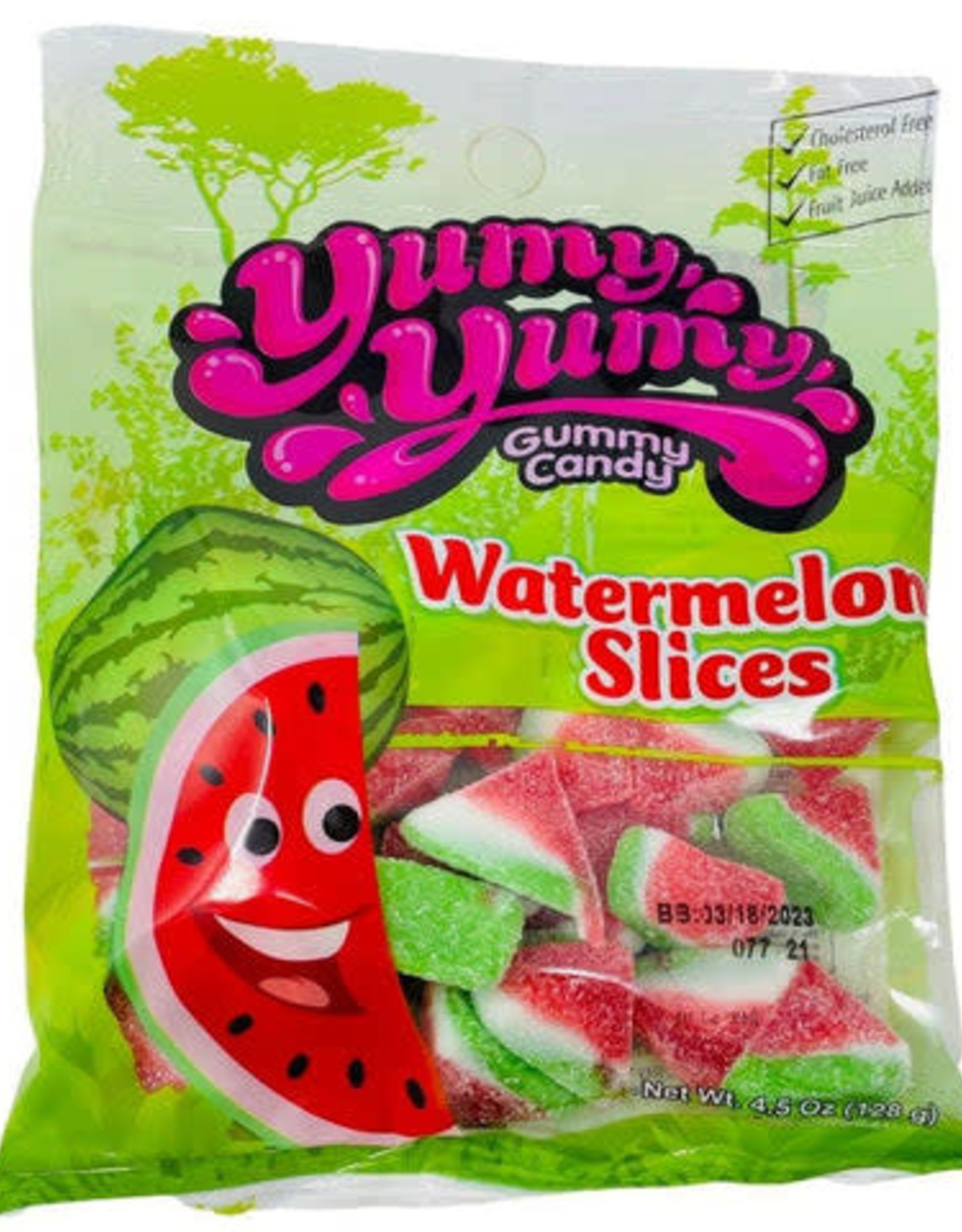 Yumy Yumy Yumy Yumy Watermelon Slices Peg Bag (Halal)