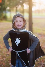 Great Pretenders Silver Knight With Tunic, Cape & Crown, Size 5-6