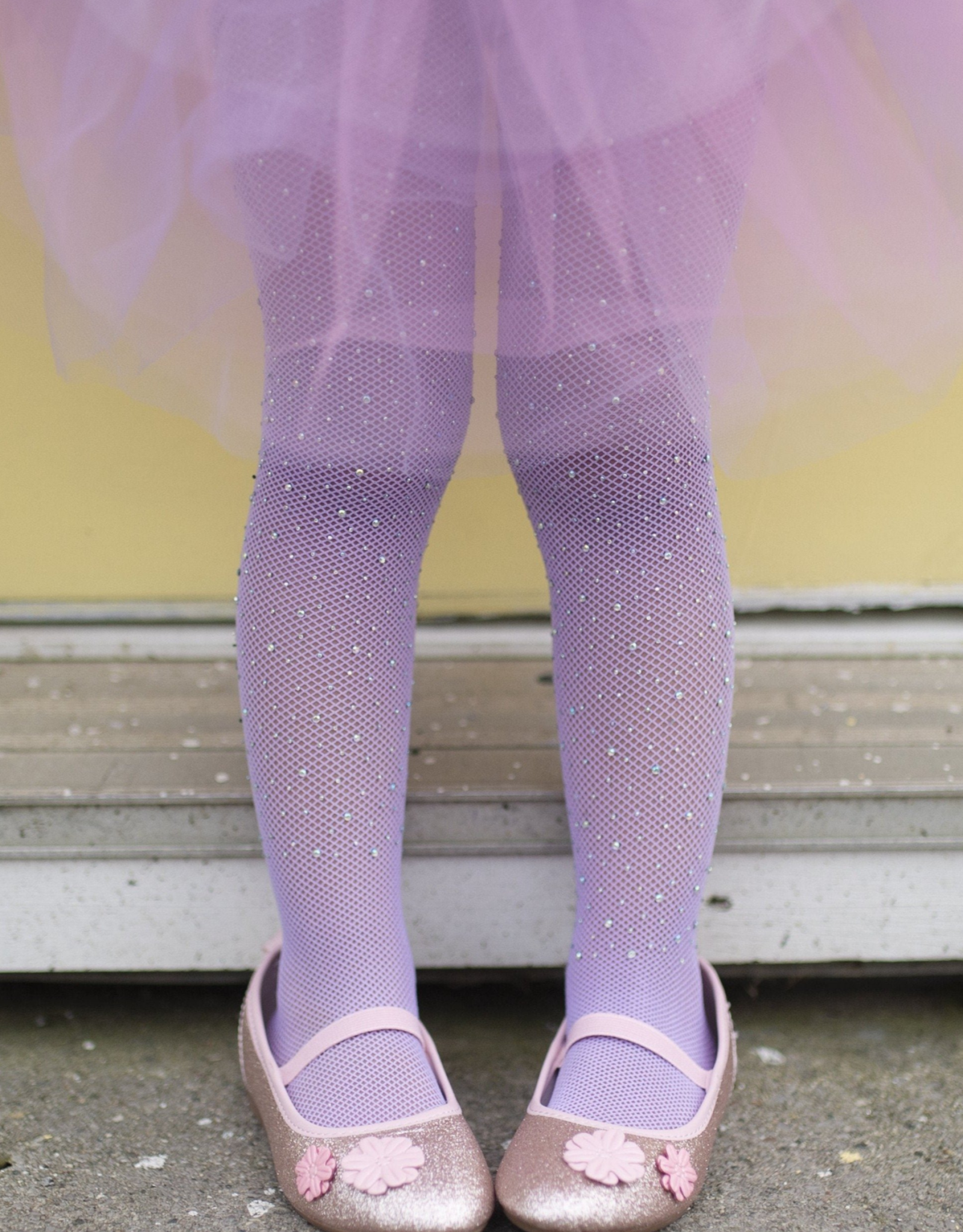 Great Pretenders Rhinestone Tights, Lilac, Size 3-8 - Monkey Mountain Toys  & Games