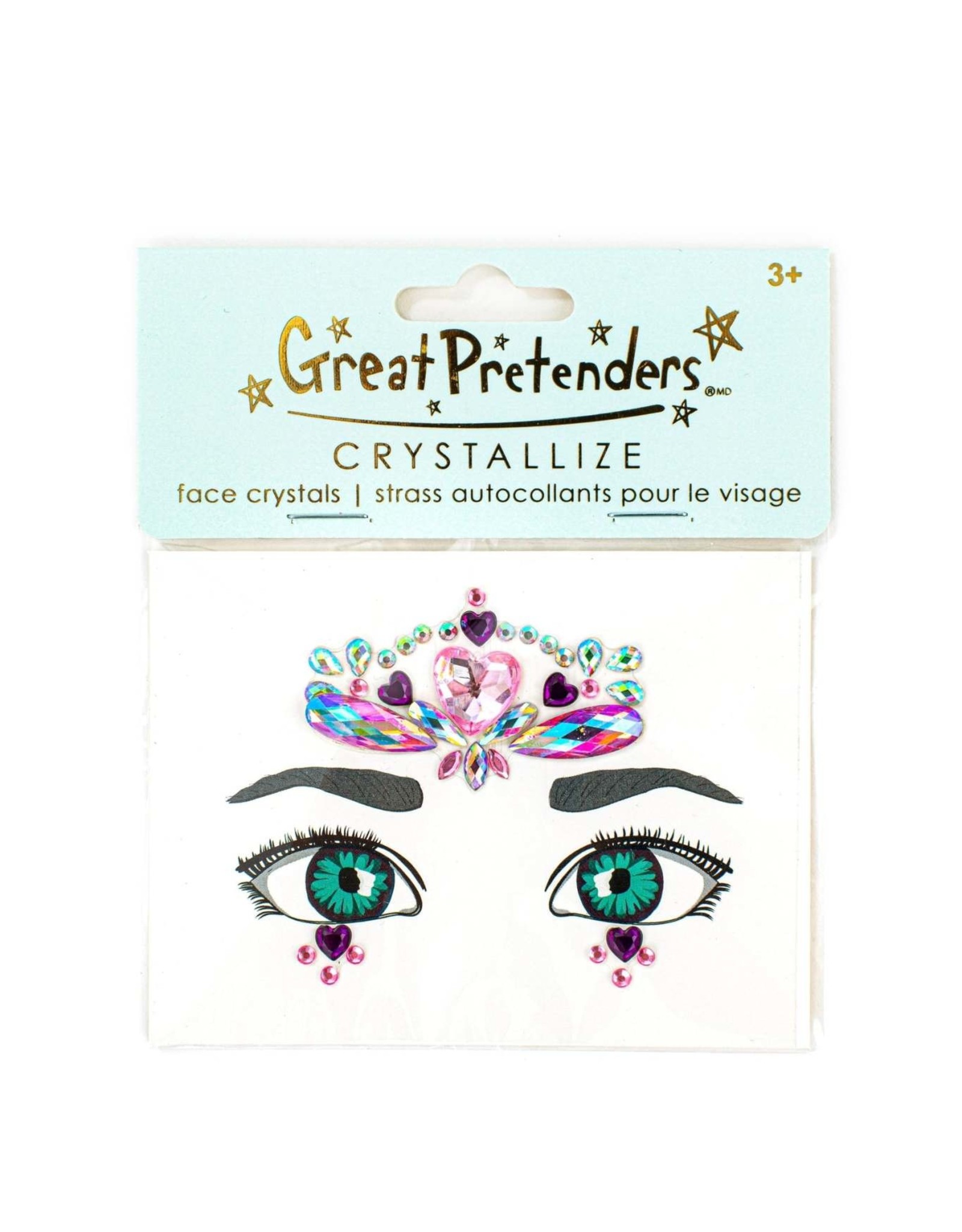 Great Pretenders Face Crystals - Hearts Set