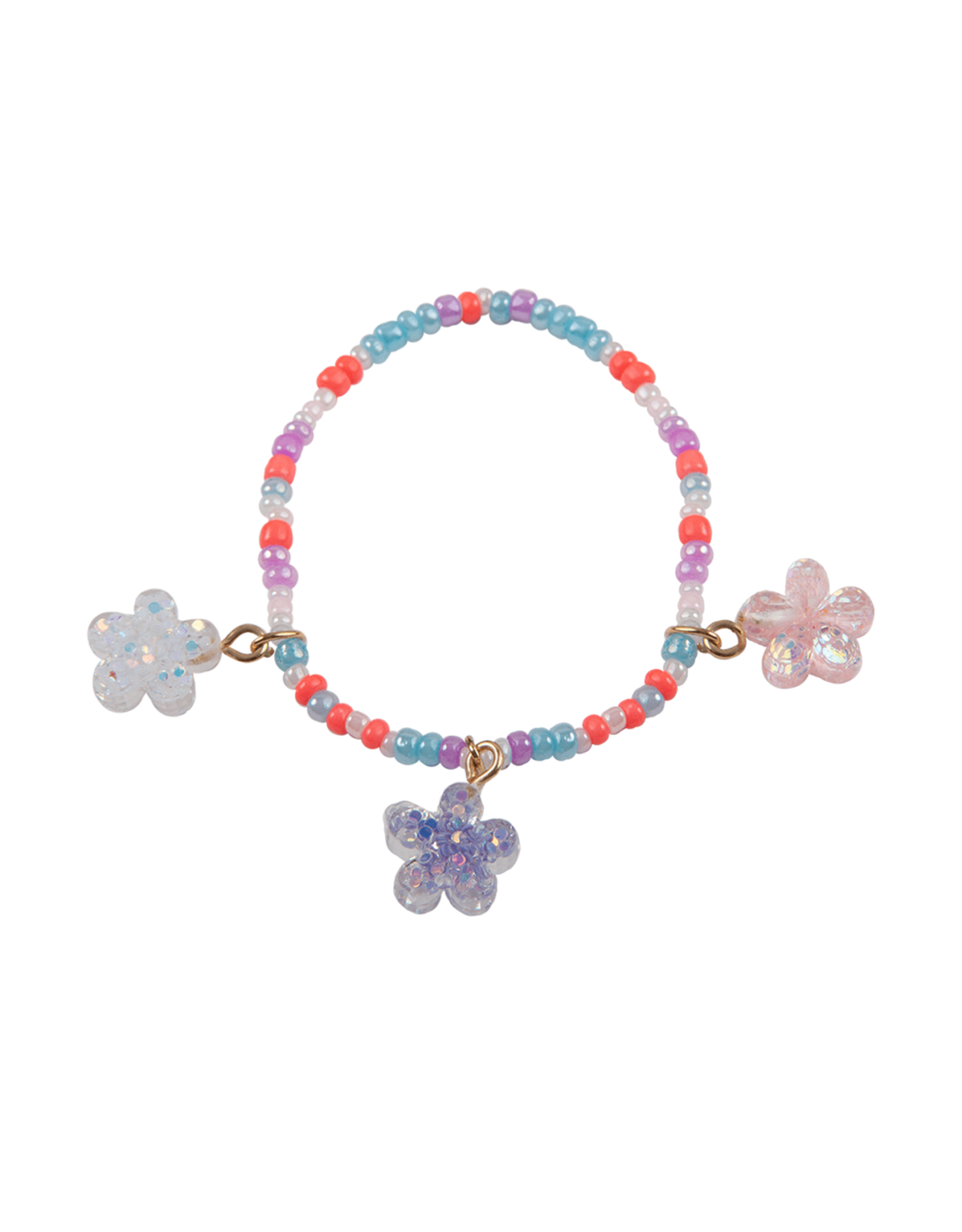 Great Pretenders Boutique Shimmer Flower Bracelet