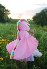 Great Pretenders Unicorn Cape, Pink, Size 5-6