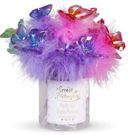 Great Pretenders Butterfly Gem Fluffy Pens,  Assorted