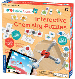 Thames & Kosmos Happy Atoms 2D - Interactive Chemistry Puzzles