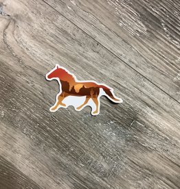 Stickers NW DESERT SCENE HORSE | STICKER