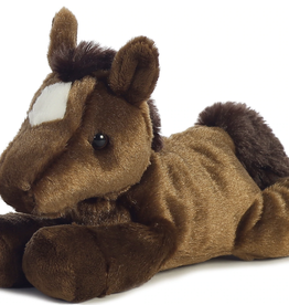 Aurora MINI FLOPSIE-Chestnut (Horse) 8"