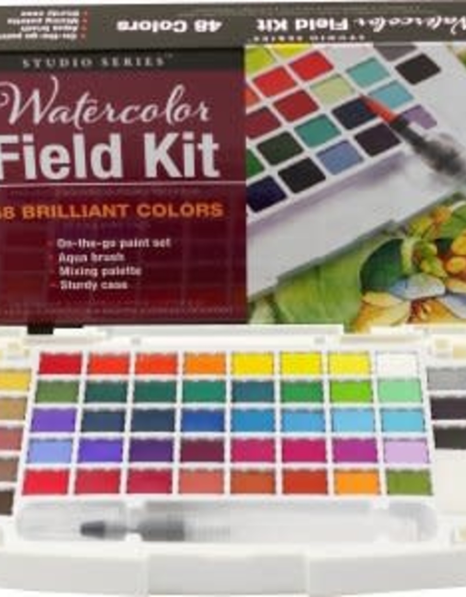 Peter Pauper Press STUDIO SERIES WATERCOLOR FIELD KIT